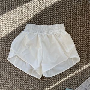 White athletic shorts